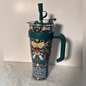 Green Eco-Friendly Tumbler for Refreshing Hydration 🤍🦩